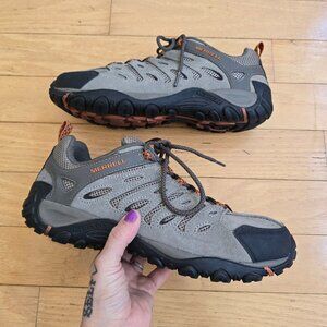 Merrell | Cross lander 2 tan brown suede hiking sneakers | MENS 10.5